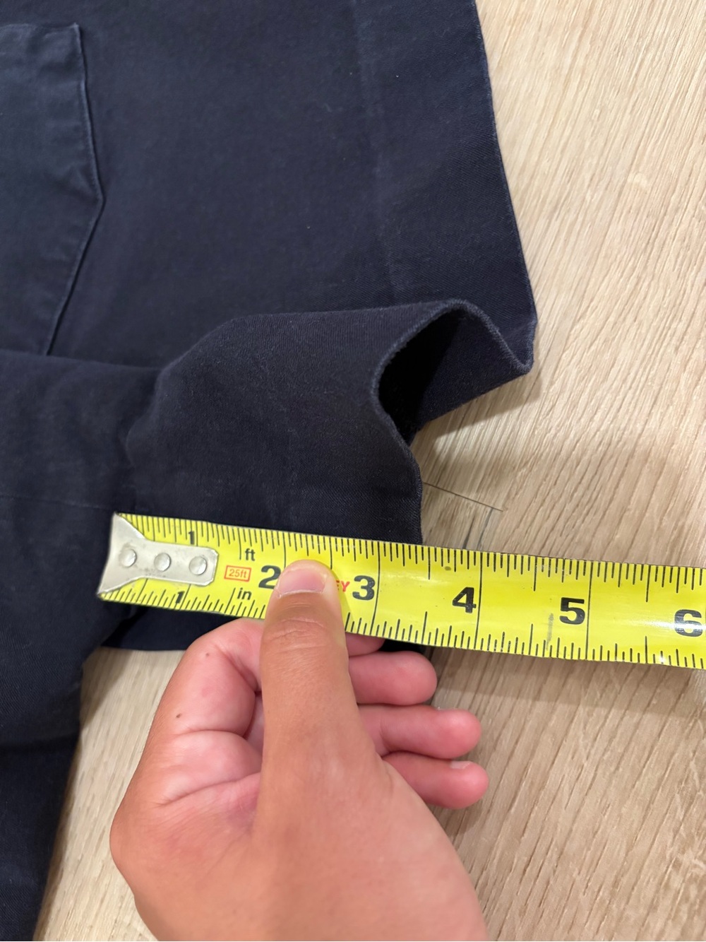 Spanx Navy On The Go Shorts Size Large Retails - Picture 5 of 5